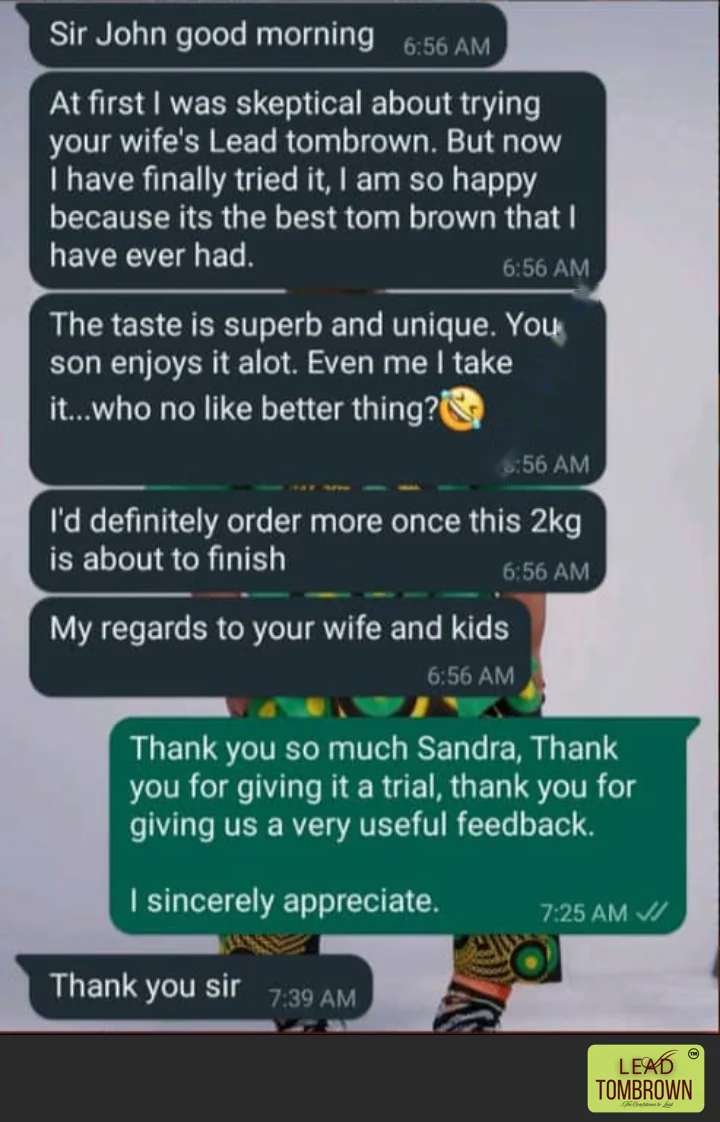 Message from Sandra